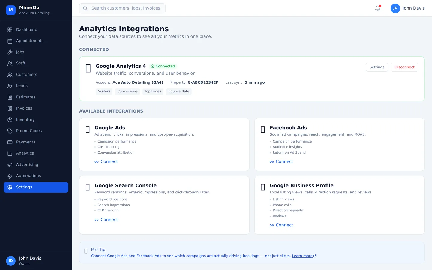 Connect Your Data Sources